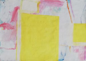 3 - o.T., 2024, Acryl auf Papier, 70 x 50 cm