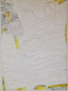 8 - o.T., 2025, Acryl auf papier, 132 x 96 cm